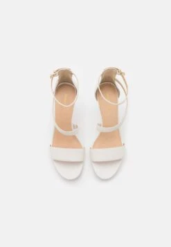 Anna Field Leather - Sandales À Talons Hauts - White -Anna Field 04a3641f834042cfaf613f2f5d1b2255