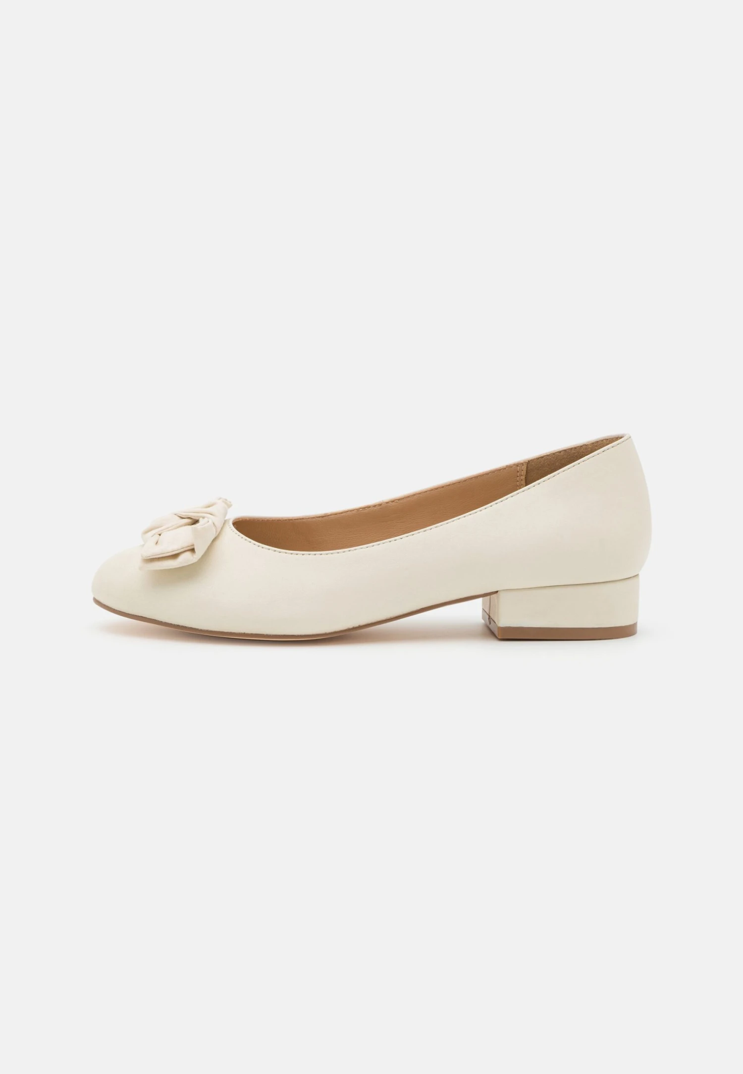 Leather Wide Fit - Ballerines - White 4 Leather Wide Fit - Ballerines - White – Image 2