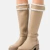 Anna Field Leather - Bottes - Taupe -Anna Field 0b4ef221481d4a409321a2f04c6a481c