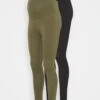 Leggings Maternity - Legging - Black/Olive -Anna Field 0c35f26127bc41dc8293a570506ced22