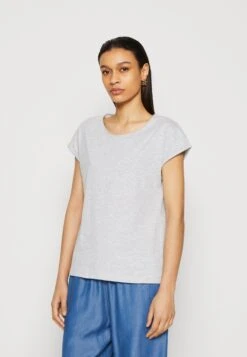 Anna Field 3 Pack - T-Shirt Basique - White/Mottled Light Grey/Dark Yellow -Anna Field 0ce657f06f5145adb00938c5f2fc8918