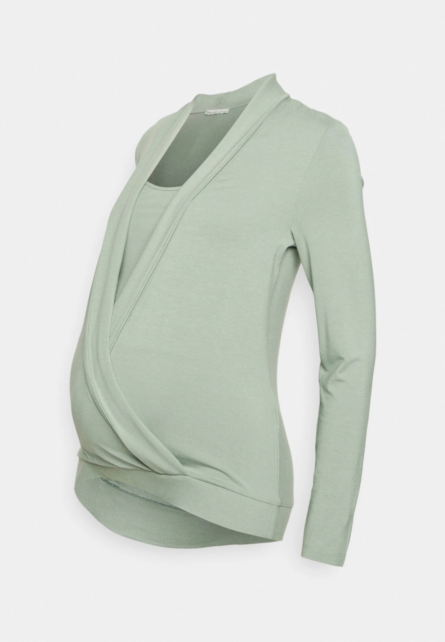 Circ Nursing Wrap Over Long Sleev - T-Shirt À Manches Longues - Light Green 7 Circ Nursing Wrap Over Long Sleev - T-Shirt À Manches Longues - Light Green – Image 5