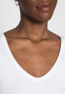 Anna Field 2 Pack - T-Shirt Basique - White/Black 11 Anna Field 2 Pack - T-Shirt Basique - White/Black -Anna Field 1510d7675ad442f7b88345589de446a2