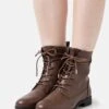 Anna Field Bottines À Lacets - Dark Brown -Anna Field 169b6bc02e8b416284f742328d8d439a