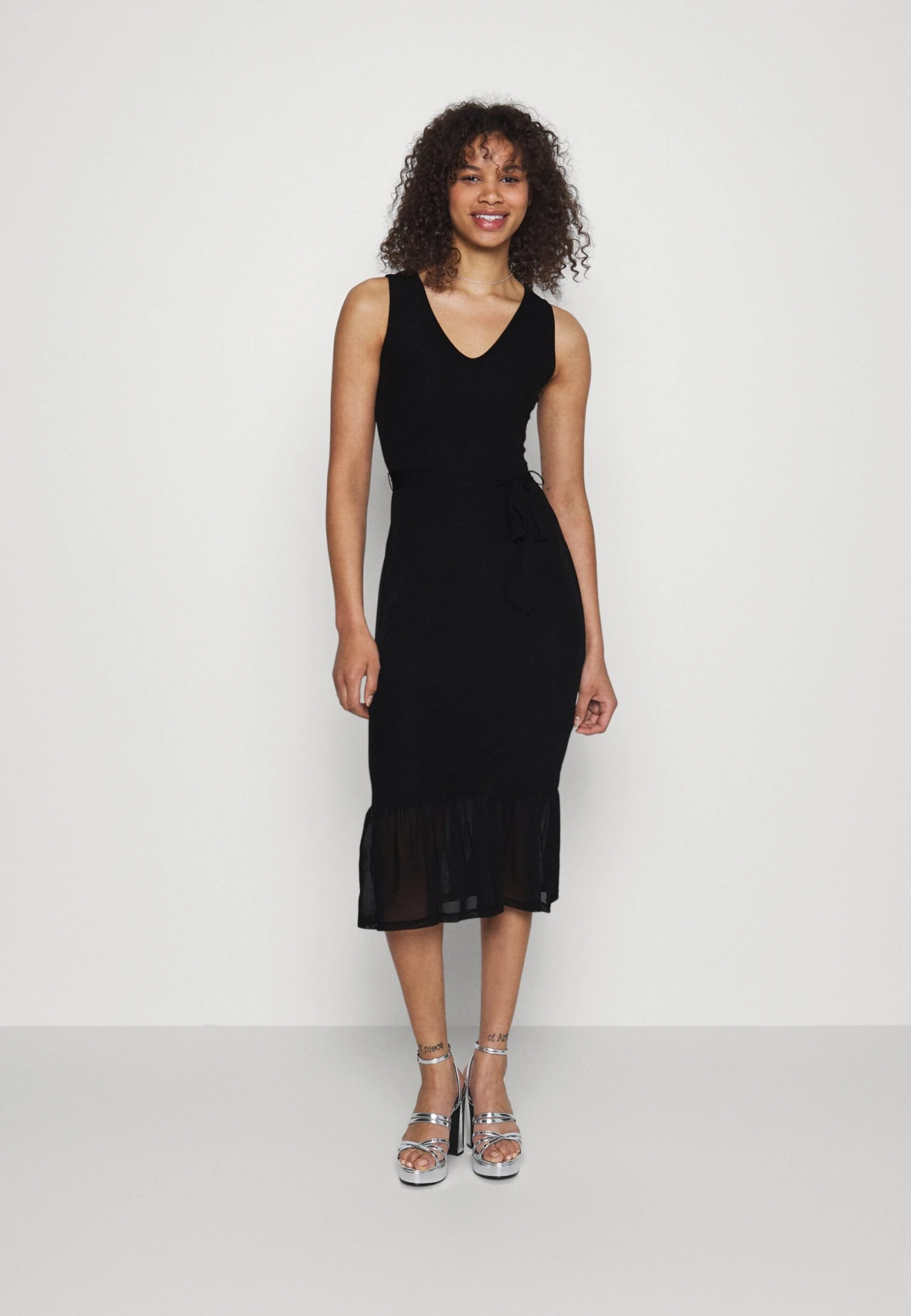 Robe Fourreau - Black 4 Robe Fourreau - Black – Image 2