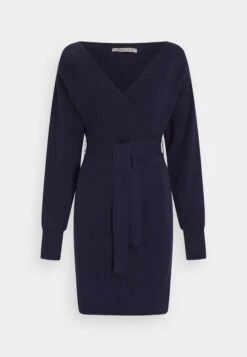 Anna Field Wrap V Ausschnitt Mini Strickkleid Mit Gürtel - Robe Fourreau - Dark Blue 12 Anna Field Wrap V Ausschnitt Mini Strickkleid Mit Gürtel - Robe Fourreau - Dark Blue -Anna Field 1d7c577ba881440b83d34cee1185bf25