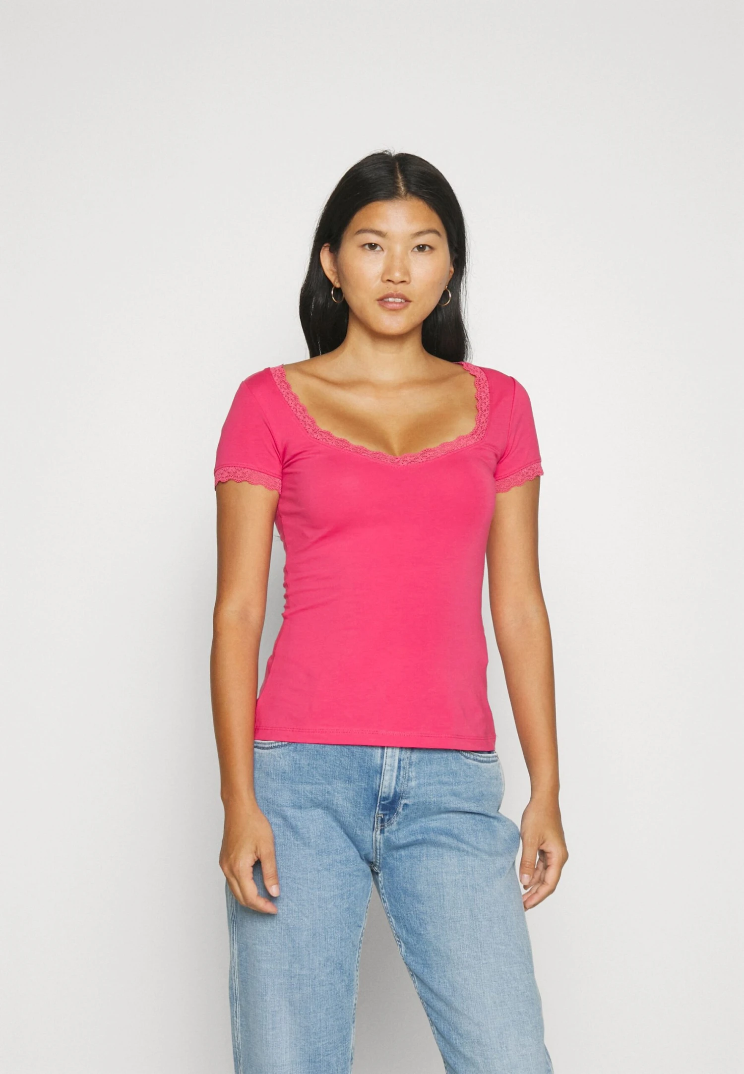 Anna Field T-Shirt Basique - Pink 3 Anna Field T-Shirt Basique - Pink