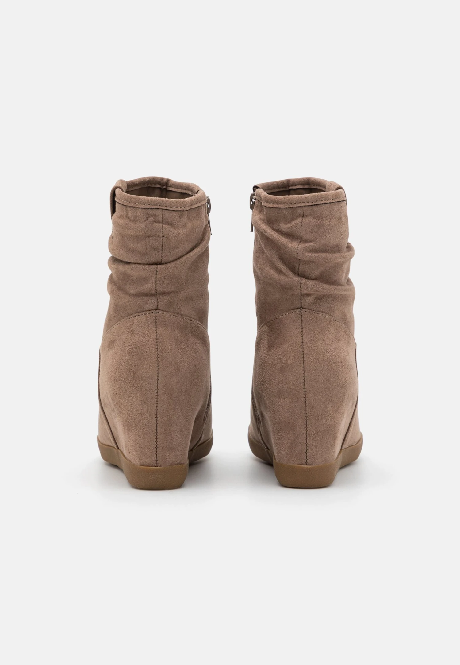 Anna Field Winter Boot - Bottines Compensées - Taupe 6 Anna Field Winter Boot - Bottines Compensées - Taupe – Image 4
