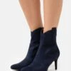 Anna Field Bottines À Talons Hauts - Dark Blue -Anna Field 25c7fcc101ad46bf8d217d54d7a78e36