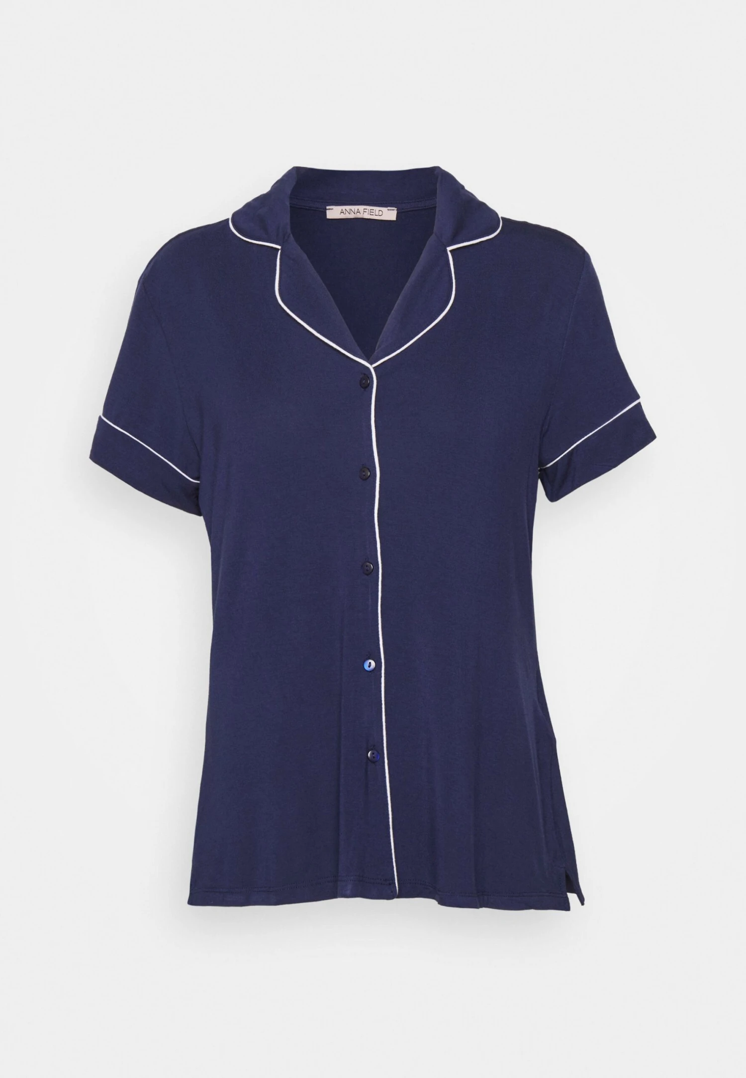 Anna Field Button Through Pj Set - Pyjama - Blue/White 7 Anna Field Button Through Pj Set - Pyjama - Blue/White – Image 5