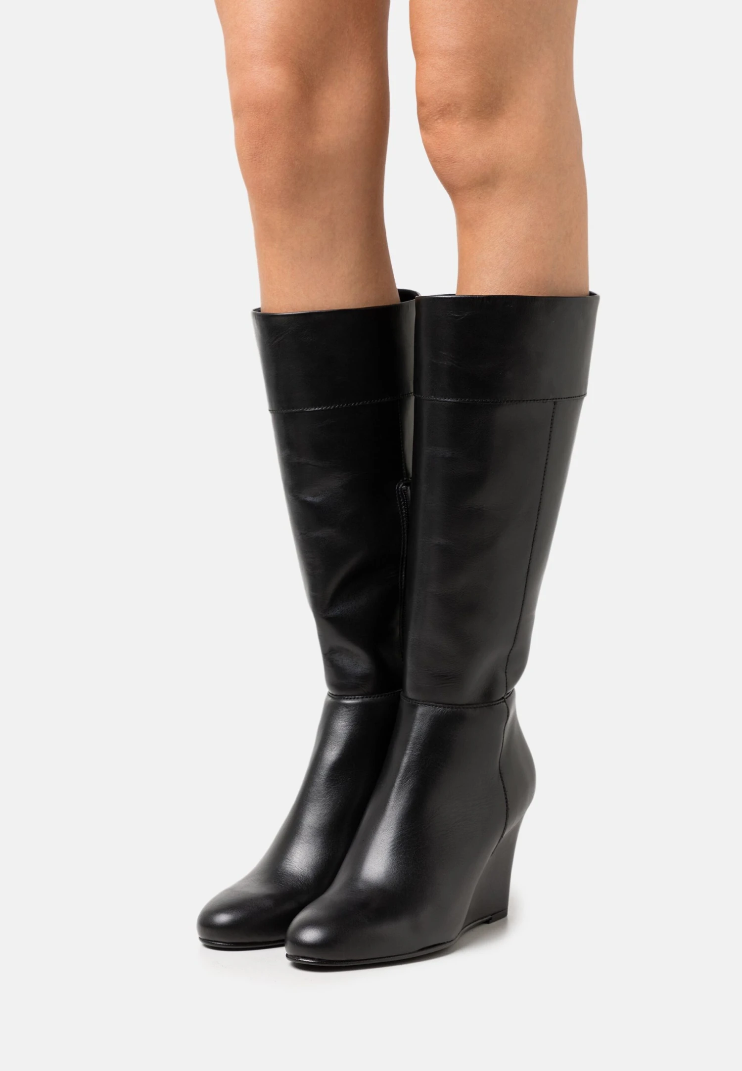 Anna Field Leather - Bottes Compensées - Black 3 Anna Field Leather - Bottes Compensées - Black