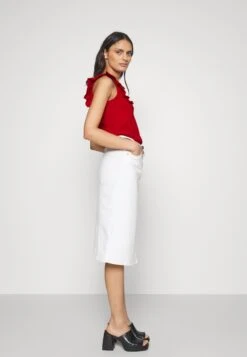 Anna Field T-Shirt Basique - Dark Red -Anna Field 2fff3aee507c4c2d9862a1d4fc35c441