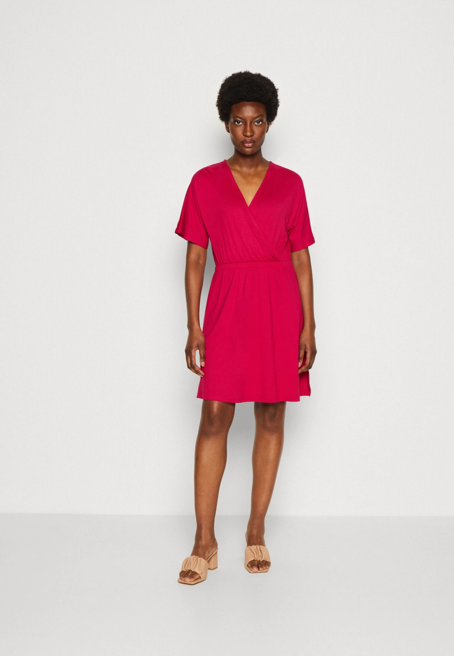 Anna Field Robe En Jersey - Red 3 Anna Field Robe En Jersey - Red