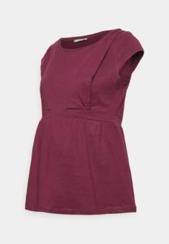 Maternity Baby Doll Nursing Tee - T-Shirt Imprimé - Dark Red -Anna Field 347a798ab1324d388da56cd66c76a696