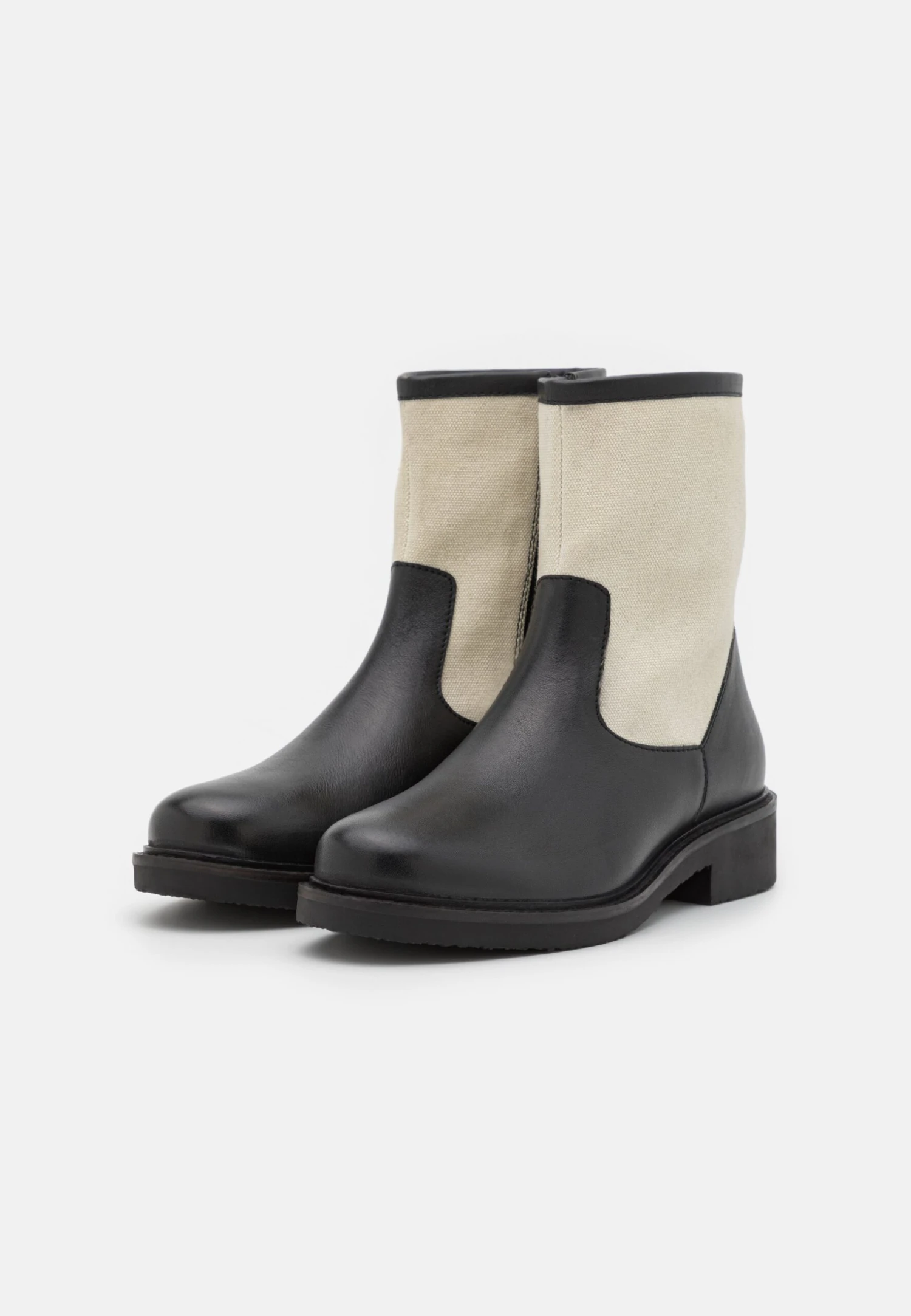 Anna Field Leather - Bottines - Black/Beige 5 Anna Field Leather - Bottines - Black/Beige – Image 3