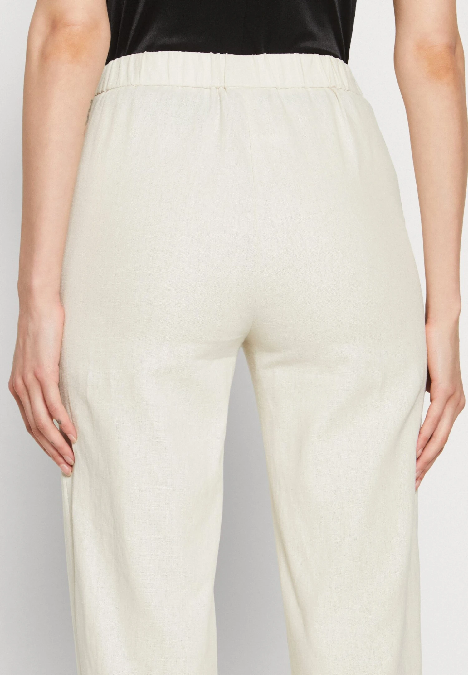 Anna Field Linen Mix - Pantalon Classique - Beige 8 Anna Field Linen Mix - Pantalon Classique - Beige – Image 6