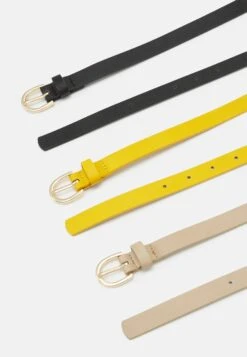 Anna Field 3 Pack - Ceinture - Black/Yellow/Taupe 6 Anna Field 3 Pack - Ceinture - Black/Yellow/Taupe -Anna Field 3e0e8ece14ce499ab4f0d763aa9f7247