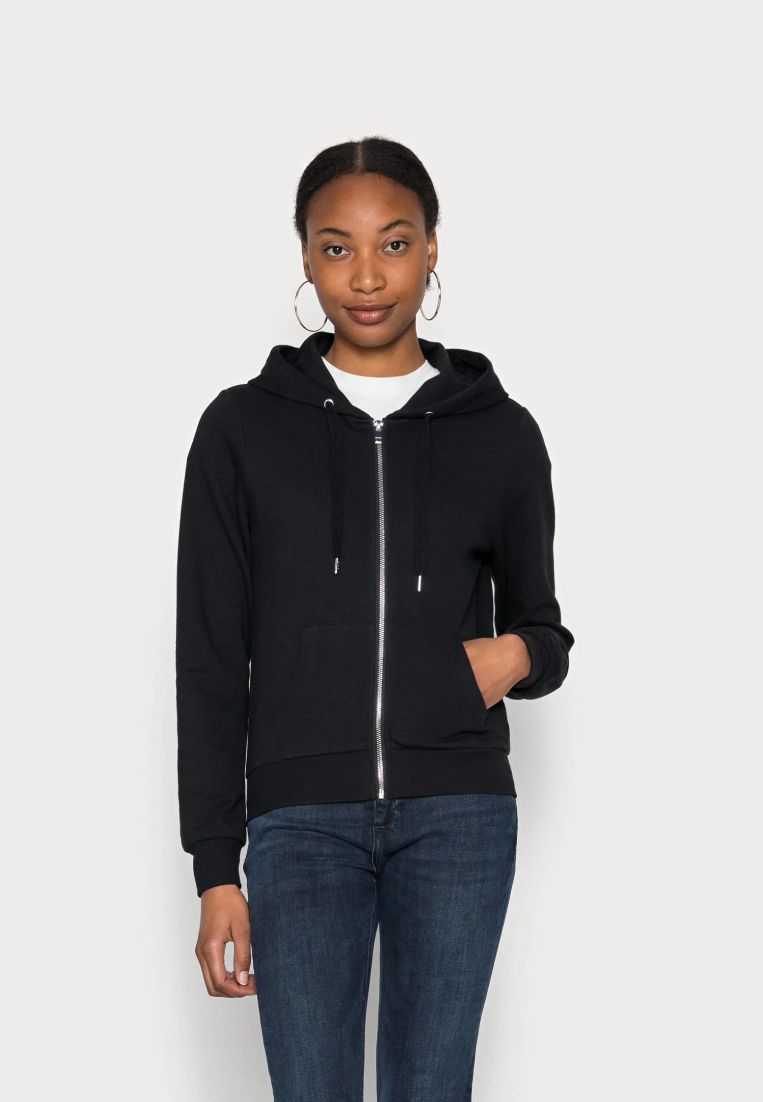 Anna Field Sweat Zippé - Black 3 Anna Field Sweat Zippé - Black
