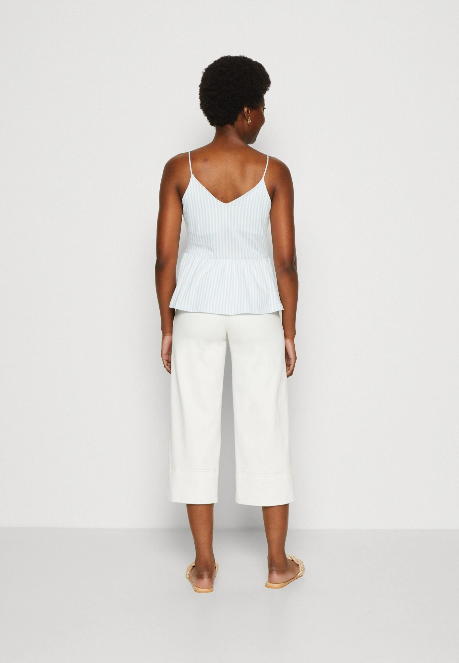 Anna Field Débardeur - Light Blue/White 5 Anna Field Débardeur - Light Blue/White – Image 3