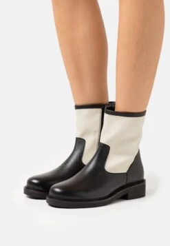 Anna Field Leather - Bottines - Black/Beige