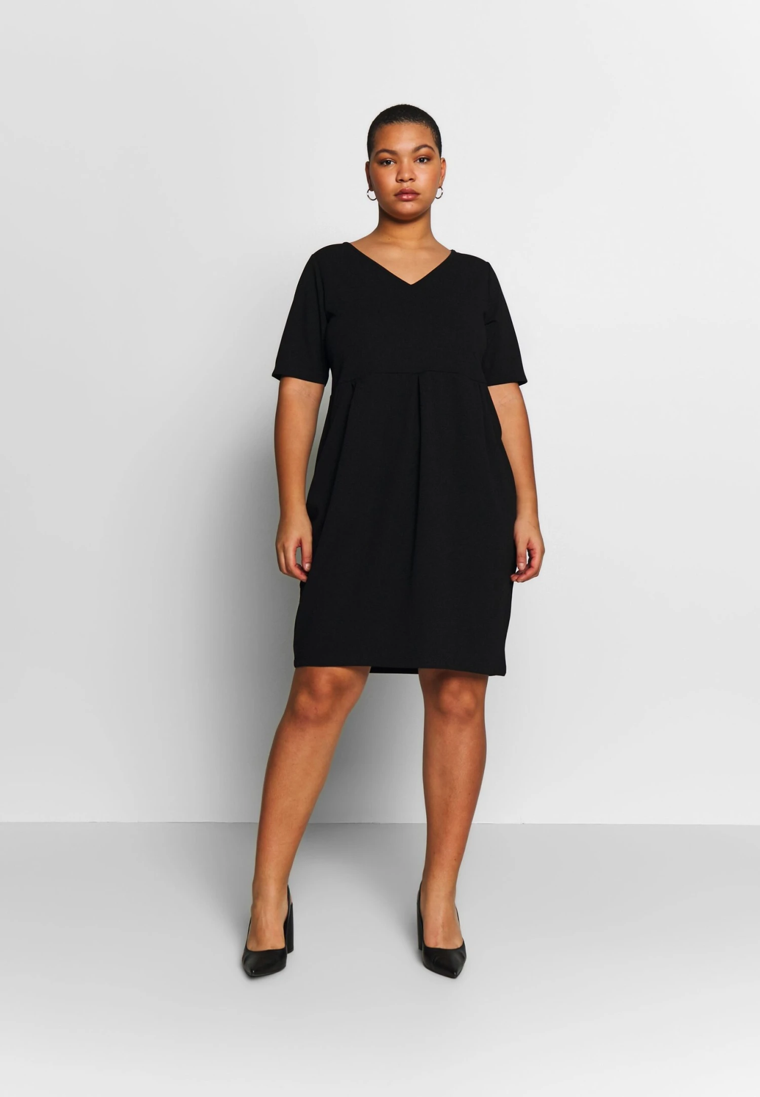 Basic Jersey Dress - Robe En Jersey - Black 3 Basic Jersey Dress - Robe En Jersey - Black
