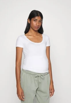 3Pack - T-Shirt Imprimé - Brown/White/Multi-Coloured 12 3Pack - T-Shirt Imprimé - Brown/White/Multi-Coloured -Anna Field 459490df323b4009a142e6d6b8559668