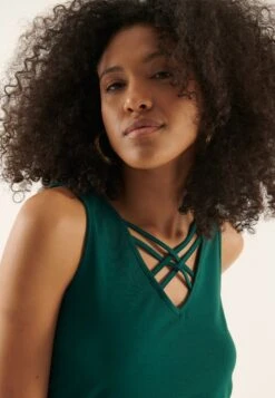 Anna Field 2-Pack - Débardeur - Black/Dark Green 13 Anna Field 2-Pack - Débardeur - Black/Dark Green -Anna Field 4a03a344c2e7424fad2df9349de29a95