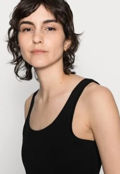 Anna Field Basic Tank 3Er Pack - Débardeur - Black/White /Khaki -Anna Field 5455a73c86424a53a3fb2c1eae1b7f29