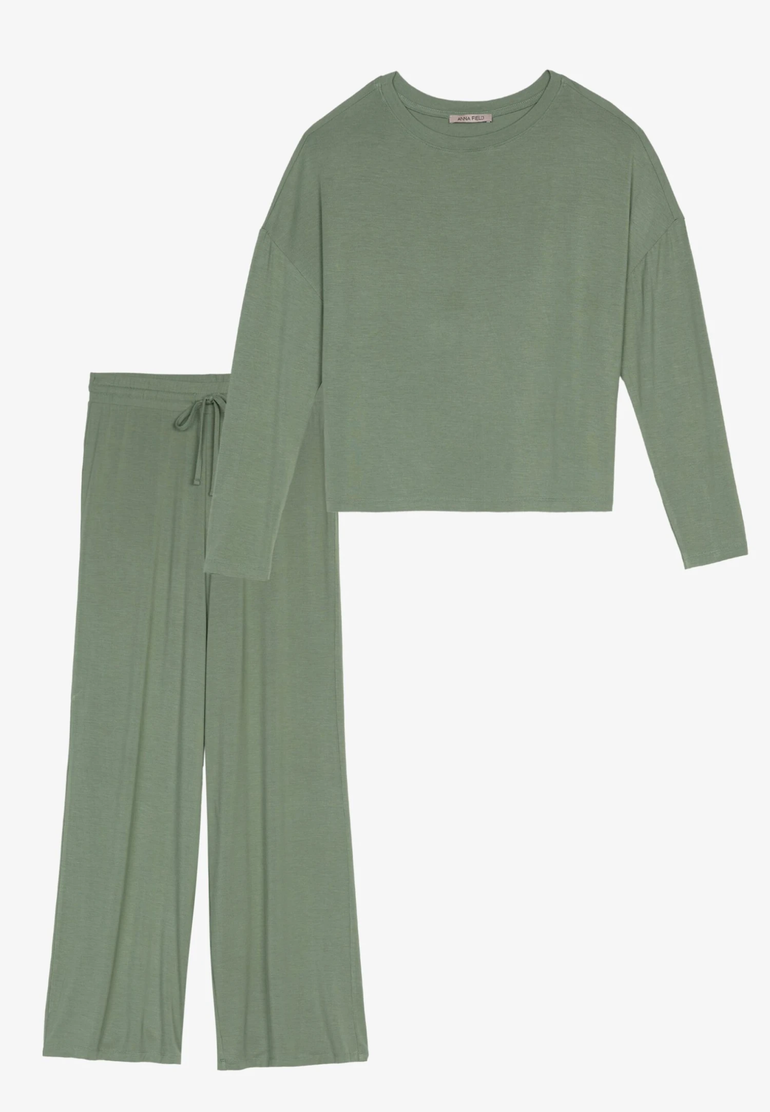 Anna Field Set - Pyjama - Khaki 8 Anna Field Set - Pyjama - Khaki – Image 6