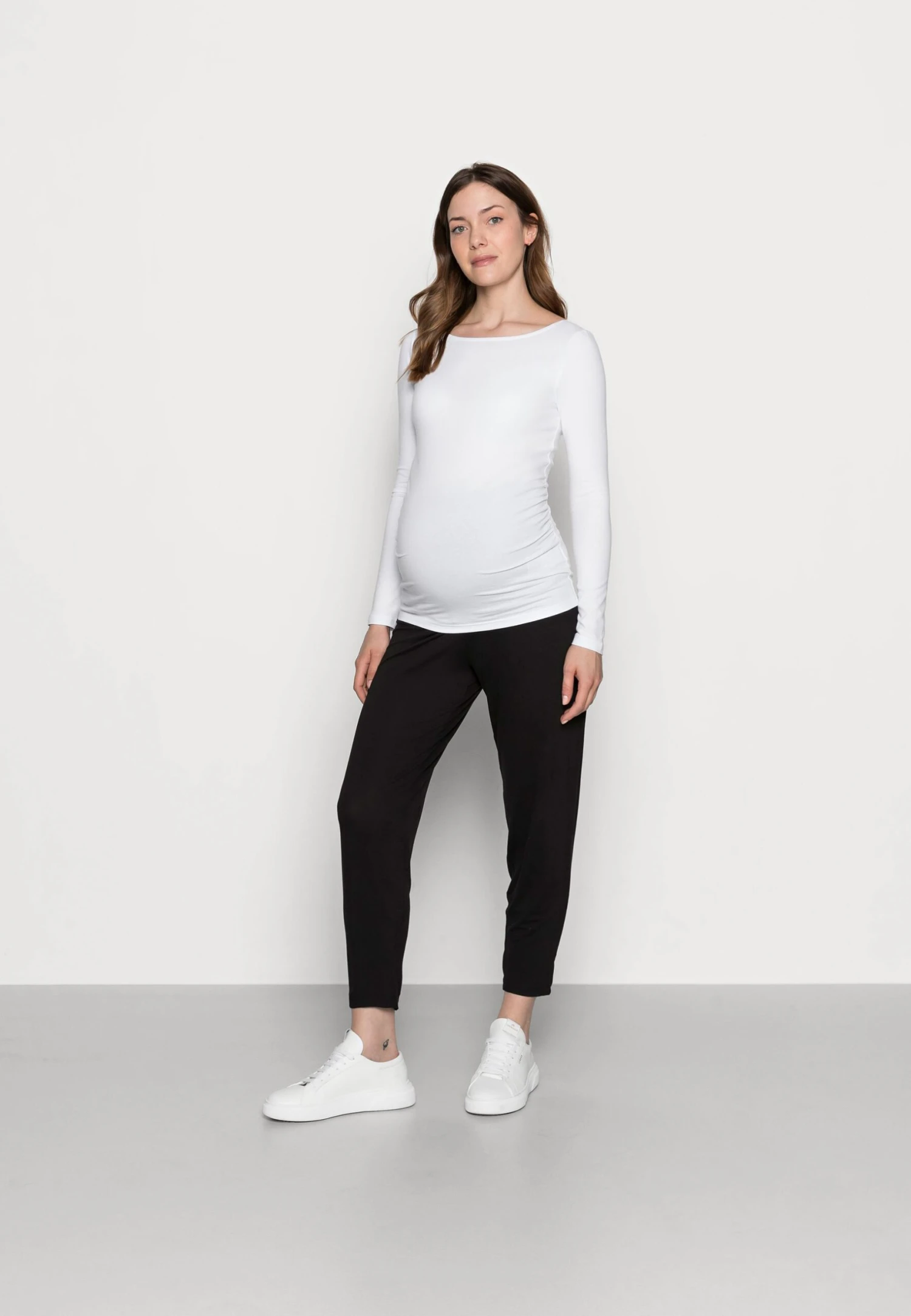 3 Pack - T-Shirt À Manches Longues - Black/Dark Grey/White 3 3 Pack - T-Shirt À Manches Longues - Black/Dark Grey/White