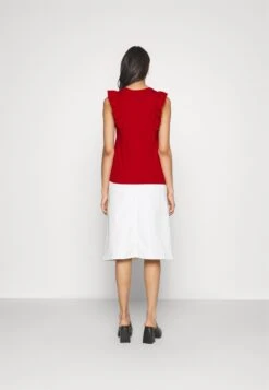 Anna Field T-Shirt Basique - Dark Red -Anna Field 5ba5746605584c9193e6b0b617247a42