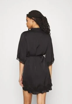 Anna Field Peignoir - Black -Anna Field 612142ab654c4085be5aacf42732c224