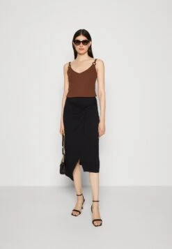 Anna Field Débardeur - Dark Brown -Anna Field 61cc68af7a854eb798dbc2a49dbae0da