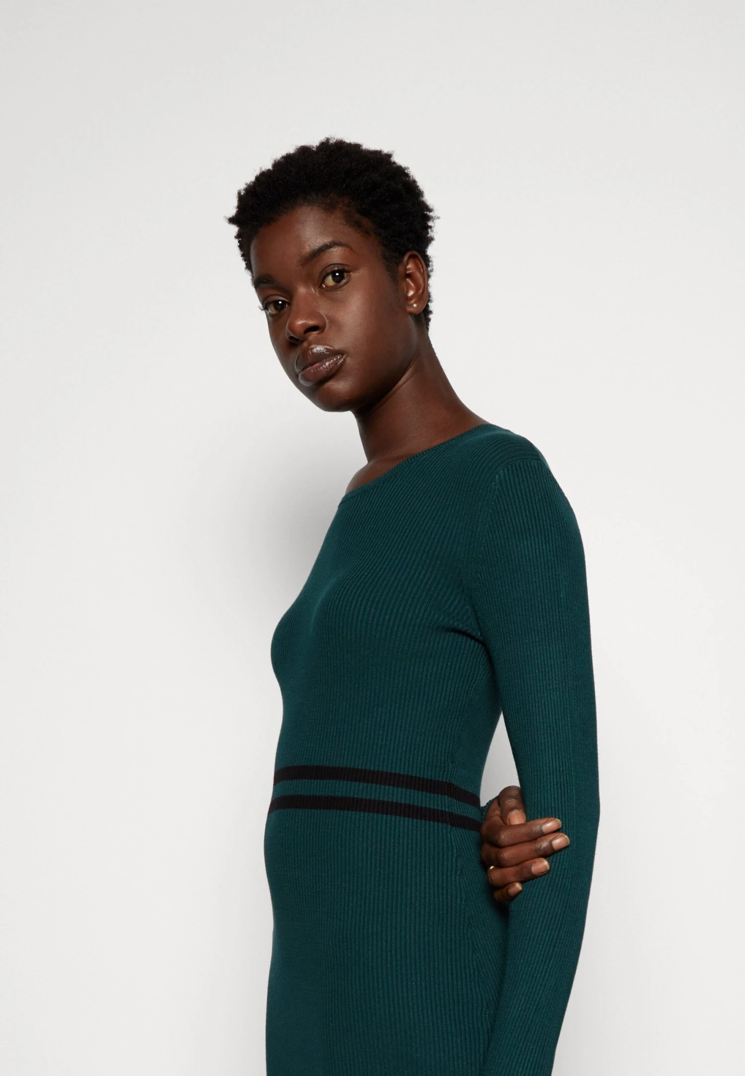 Anna Field Robe Pull - Dark Green/Black 6 Anna Field Robe Pull - Dark Green/Black – Image 4