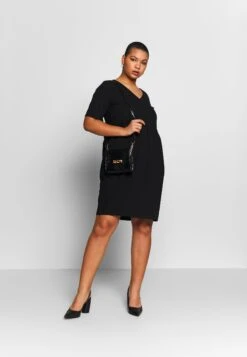 Basic Jersey Dress - Robe En Jersey - Black 10 Basic Jersey Dress - Robe En Jersey - Black -Anna Field 62b6064d8b934d0fb3ffe694ad1b4823