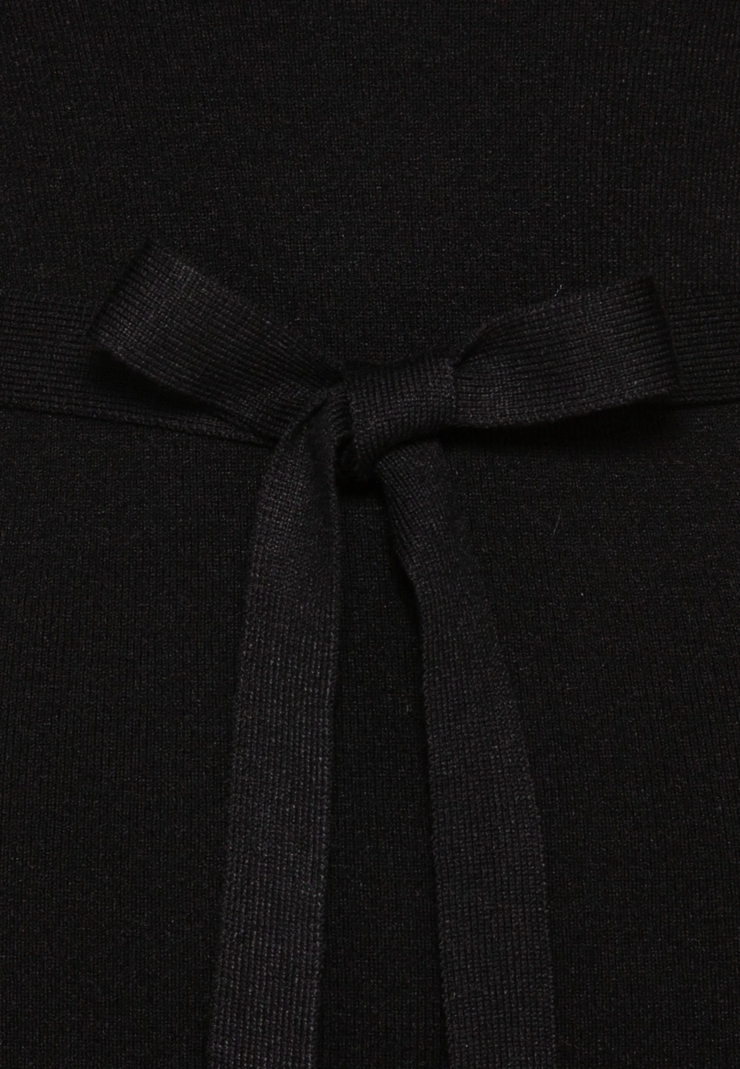 Anna Field Rollkragen Ripp Mini Strickkleid Mit Gürtel - Robe Pull - Black 5 Anna Field Rollkragen Ripp Mini Strickkleid Mit Gürtel - Robe Pull - Black – Image 3