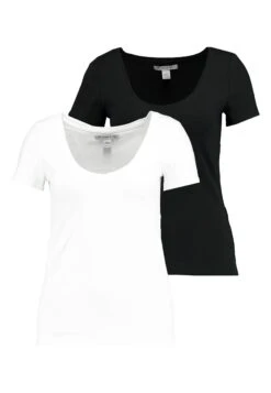 Anna Field 2 Pack - T-Shirt Basique - White/Black 10 Anna Field 2 Pack - T-Shirt Basique - White/Black -Anna Field 649693eb35dd4a52a4dfcb4efd25b2fd