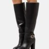 Anna Field Leather - Bottes À Talons Hauts - Black -Anna Field 663d81d6252d47d28f30ea9ff478866d