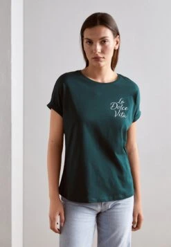 Anna Field T-Shirt Imprimé - Dark Green