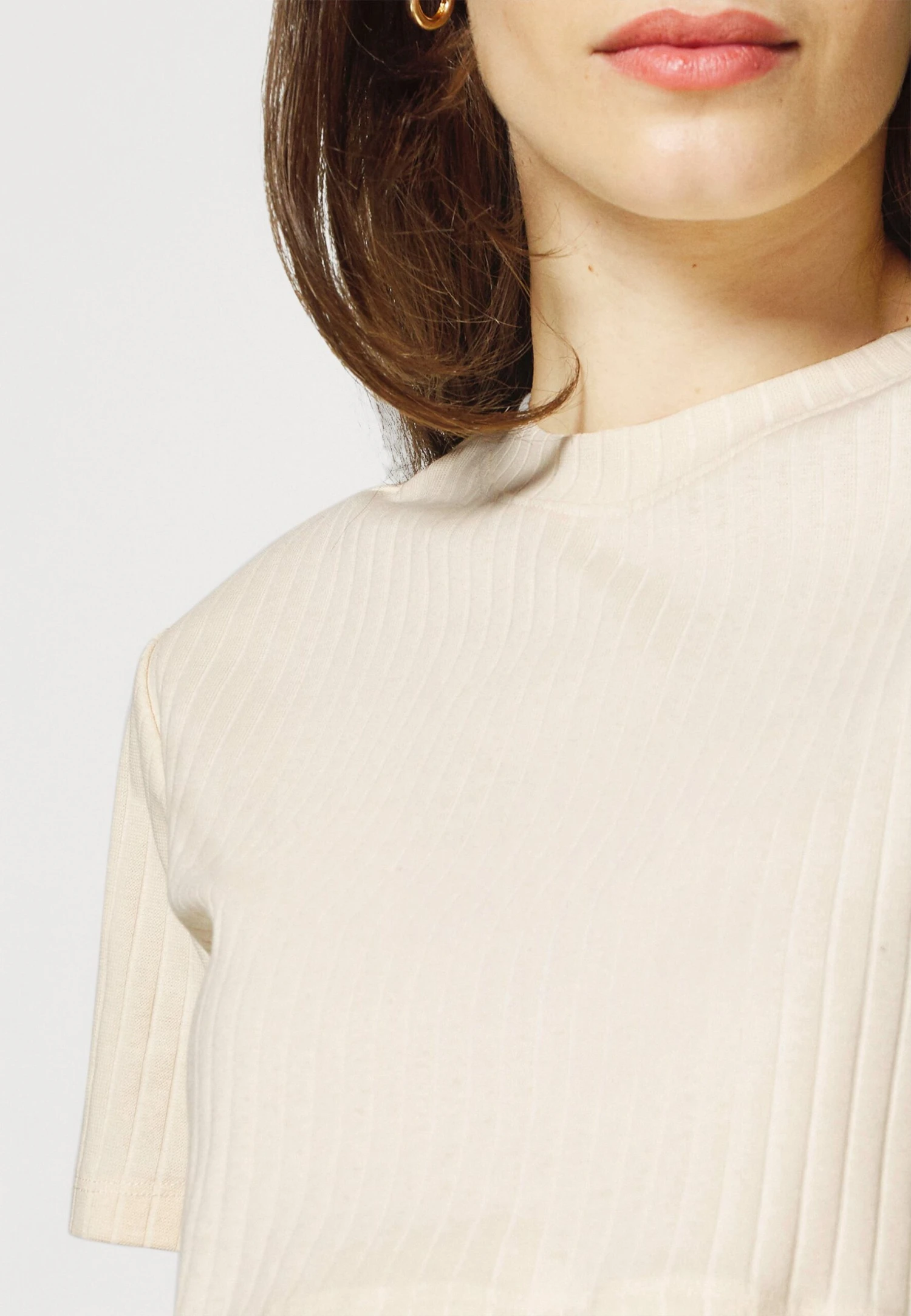 Top Skirt Set - Jupe Crayon - 003 - Off-White 10 Top Skirt Set - Jupe Crayon - 003 - Off-White – Image 8