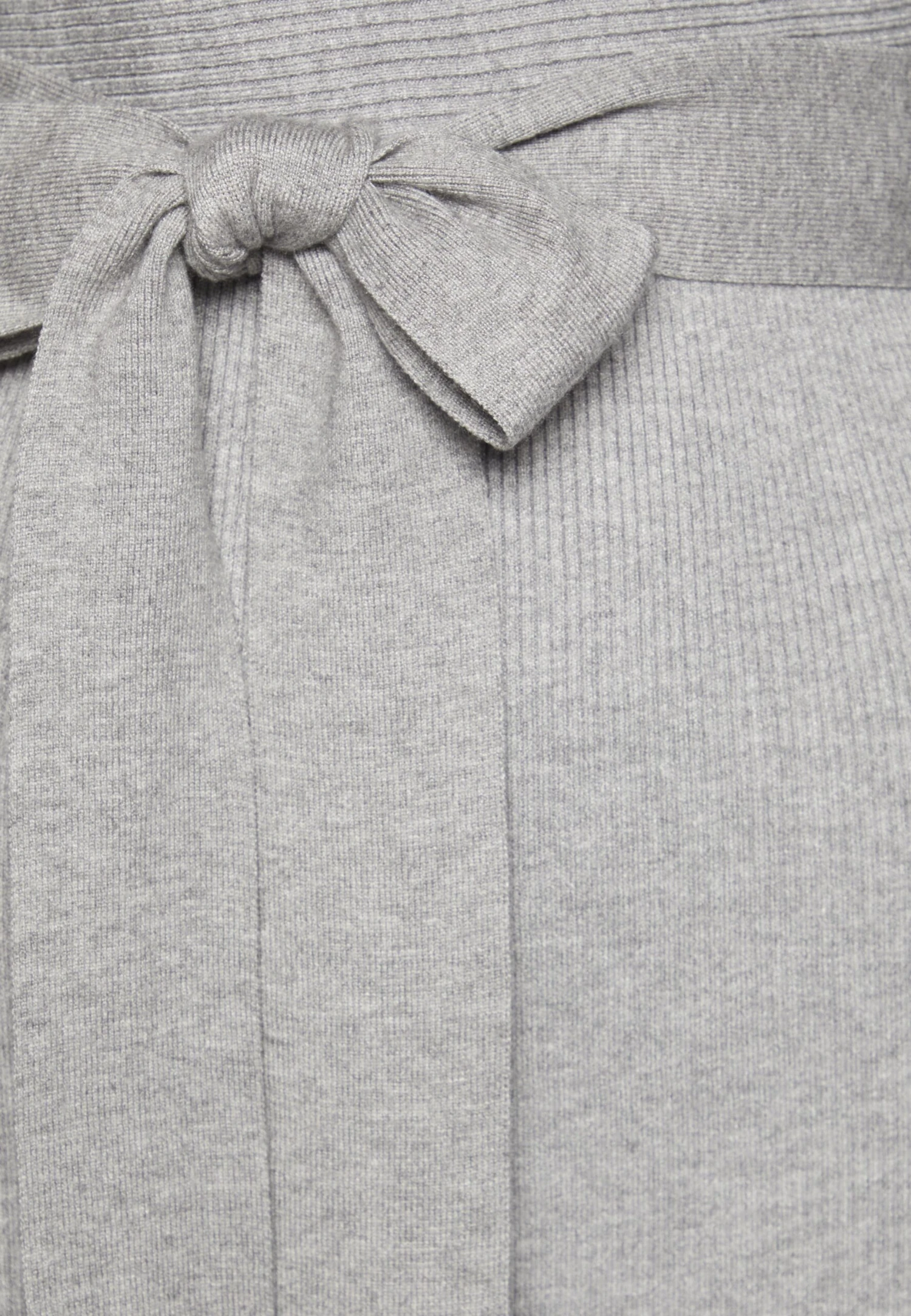 Anna Field Wrap V Ausschnitt Mini Strickkleid Mit Gürtel - Robe Fourreau - Mottled Grey 5 Anna Field Wrap V Ausschnitt Mini Strickkleid Mit Gürtel - Robe Fourreau - Mottled Grey – Image 3