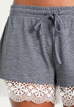 Anna Field Sarah Short Pj Set - Pyjama - Off-White/Dark Blue 15 Anna Field Sarah Short Pj Set - Pyjama - Off-White/Dark Blue -Anna Field 6f89a2a5cdf84a3c8c843968bd01c00e