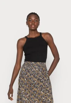 Anna Field 2 Pack - Débardeur - Black/Khaki -Anna Field 74bd6915210b4651907787b2d63366cf