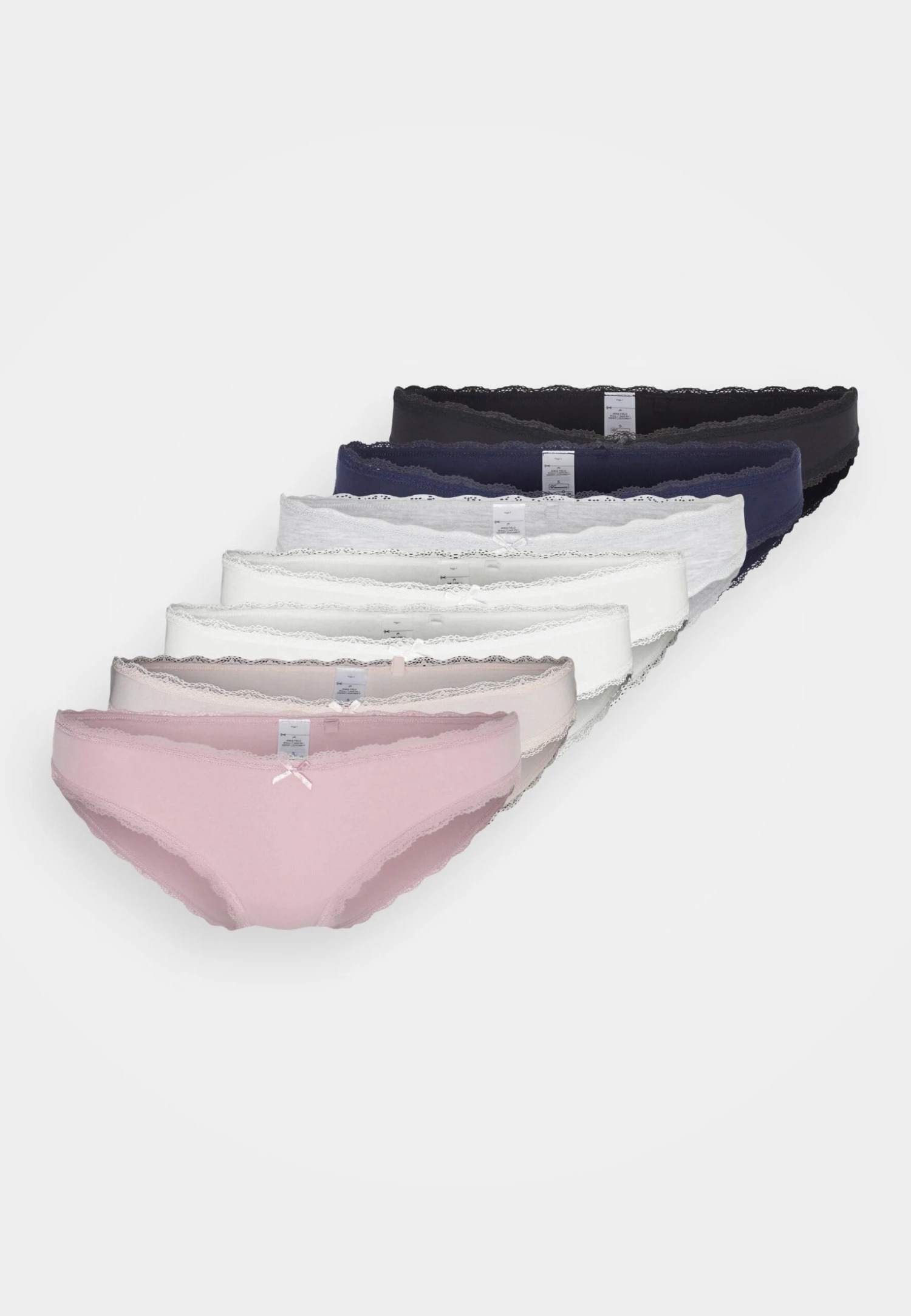 Anna Field 7 Pack - Slip - Pink/Black/Blue 9 Anna Field 7 Pack - Slip - Pink/Black/Blue – Image 7