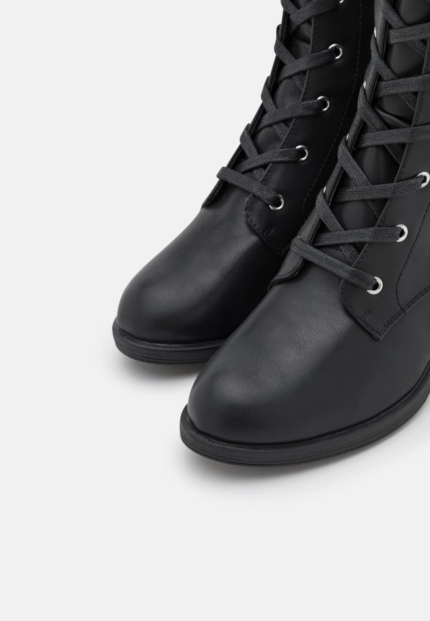 W-Berta - Bottes À Lacets - Black 8 W-Berta - Bottes À Lacets - Black – Image 6