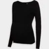 Nursing Overlap - Pullover - Black 2 Nursing Overlap - Pullover - Black -Anna Field 860cf62b7bf44934b635fbfcdc6a0b8d