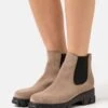 Leather - Bottines - Taupe 1 Leather - Bottines - Taupe -Anna Field 868885ffd1494ce29f769b5795ec3269