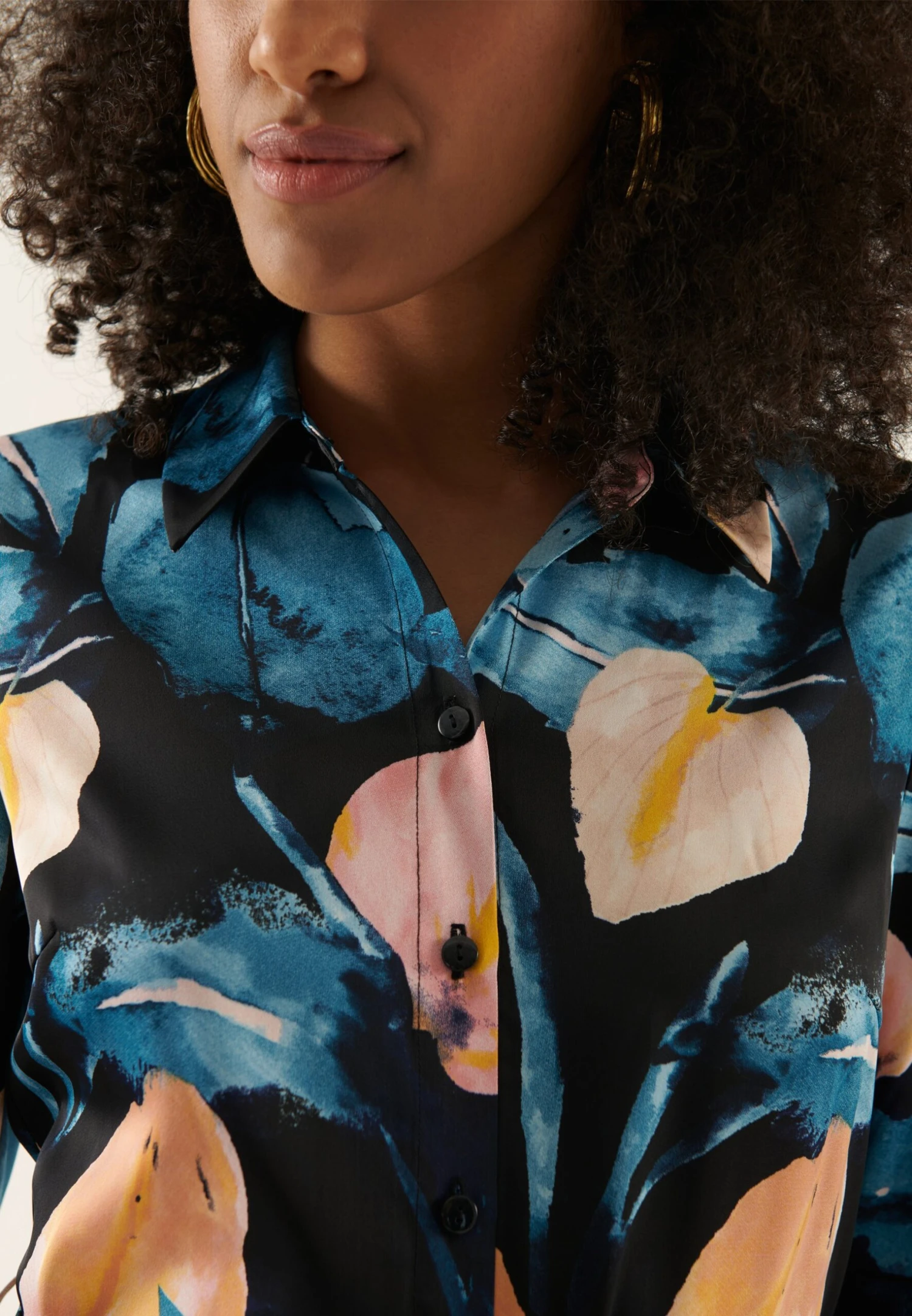 Anna Field Robe De Jour - Blue/Pink 8 Anna Field Robe De Jour - Blue/Pink – Image 6