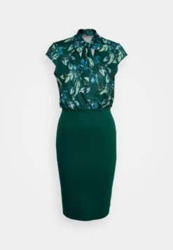 Anna Field Robe Fourreau - Dark Green-Multi-Coloured -Anna Field 8cd6e58b4ae4491494f15b709e4b9cc4