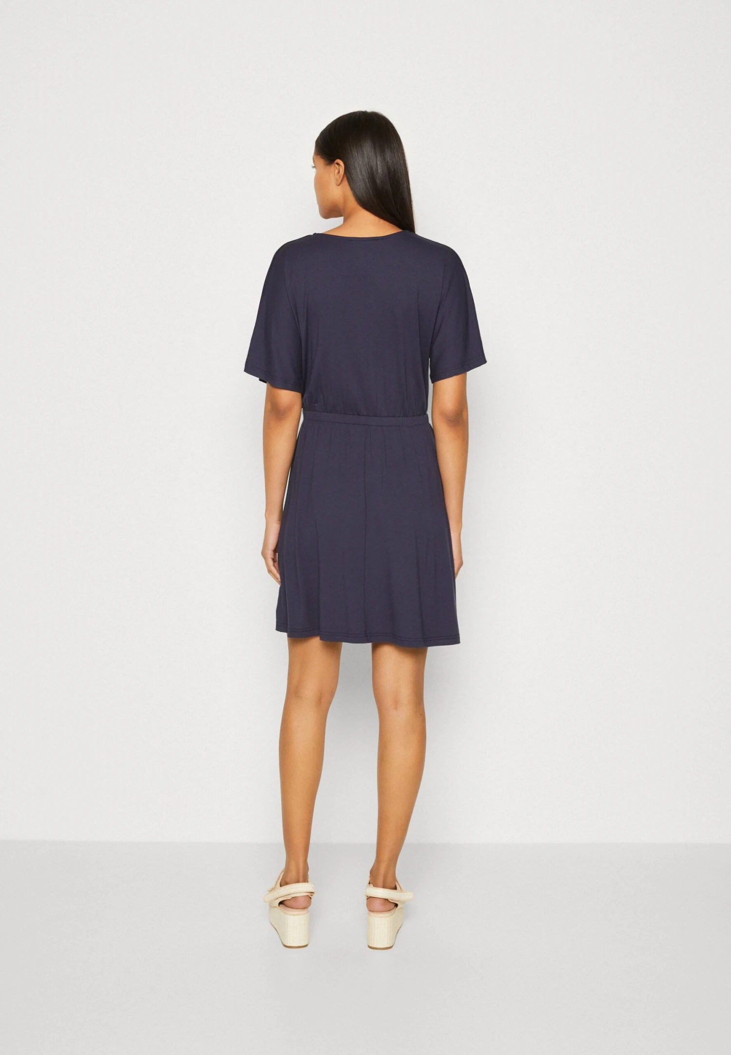 Anna Field Robe En Jersey - Dark Blue 5 Anna Field Robe En Jersey - Dark Blue – Image 3